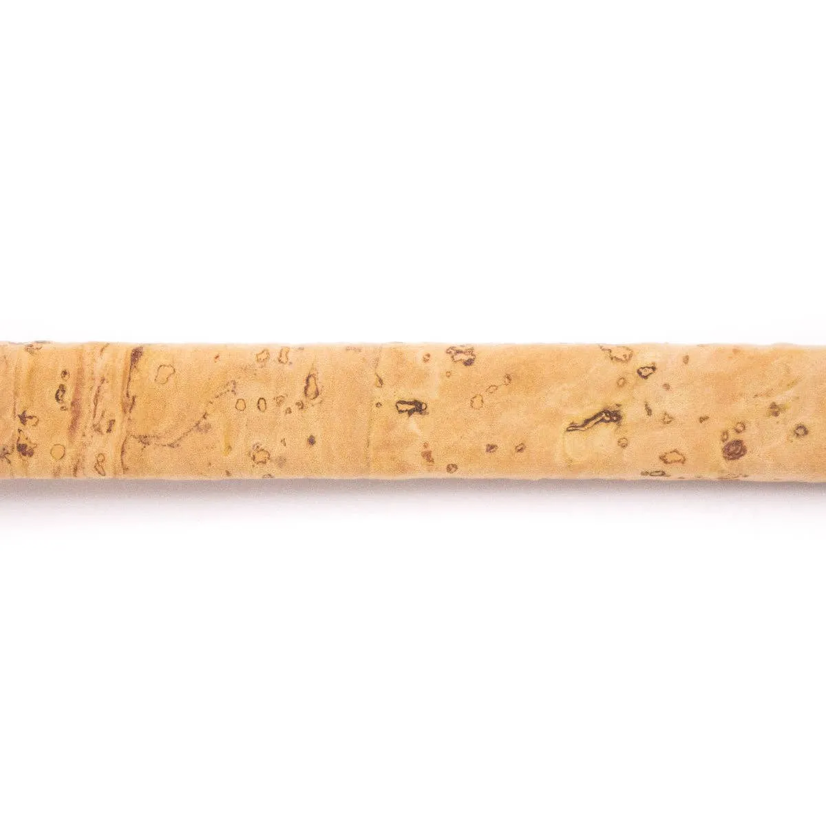 1 Meter 10x5mm natural Licorice Cork Cord Leather Portuguese cork COR-494