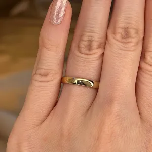3mm Band Classic Soft Court Wedding Ring