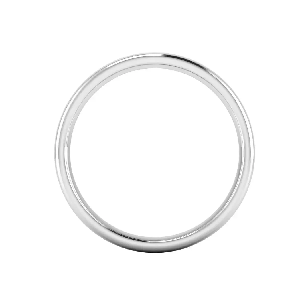 3mm Band Classic Soft Court Wedding Ring
