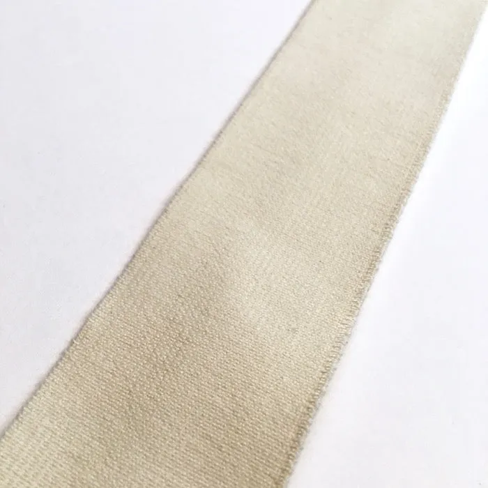 40mm Organic Cotton Eco Elastic - Ecru