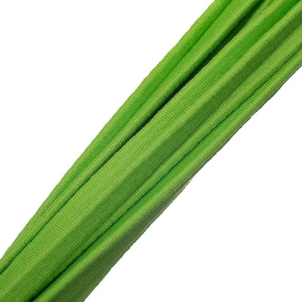 *5mm Flat Green Elastic 5m