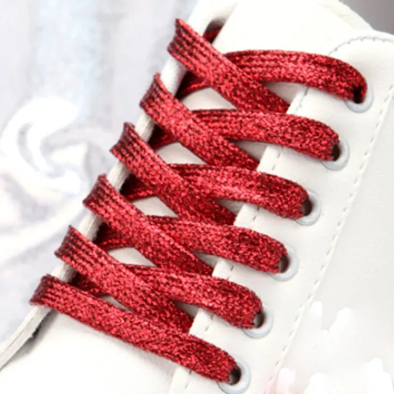 8mm Thick Tennis Elastic Laces for Sports Shoes
