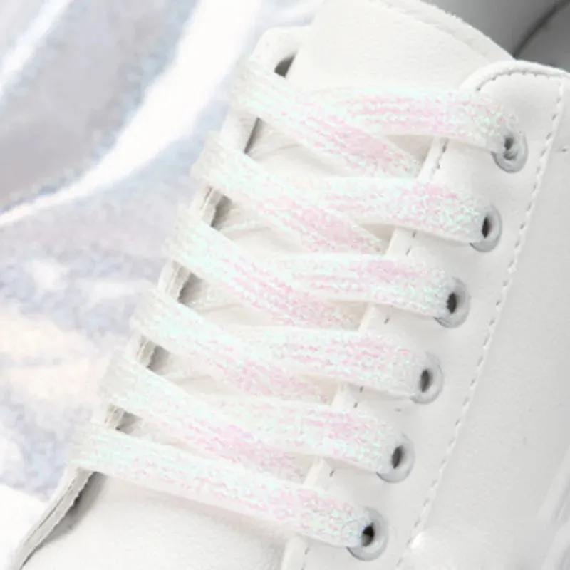 8mm Thick Tennis Elastic Laces for Sports Shoes