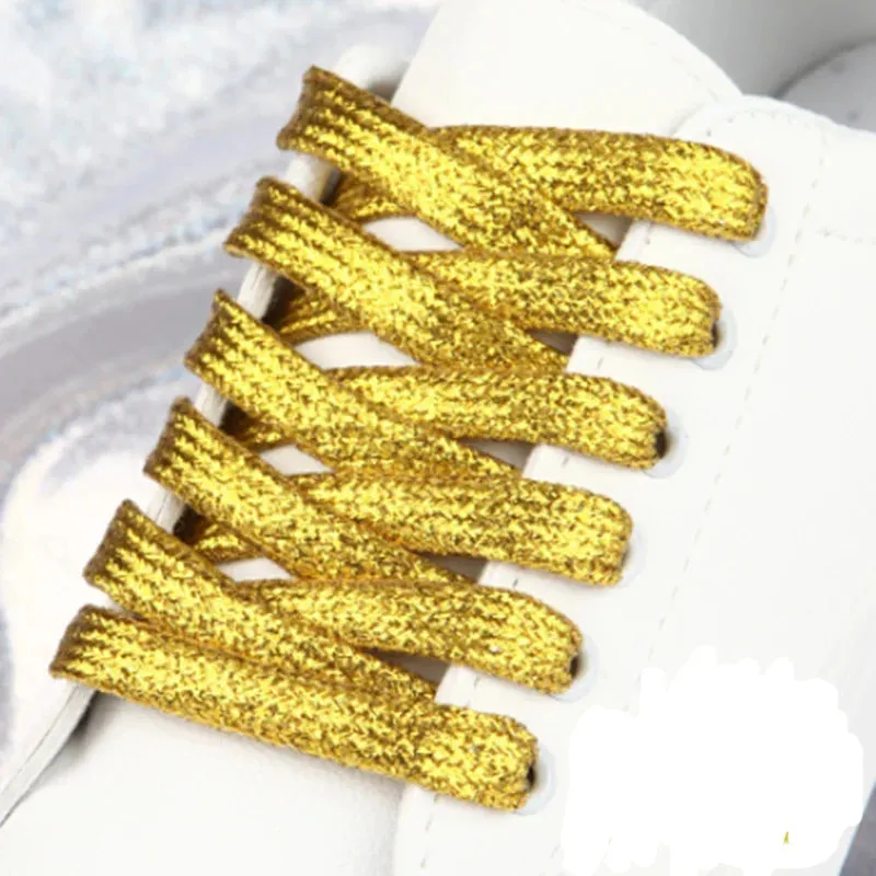 8mm Thick Tennis Elastic Laces for Sports Shoes
