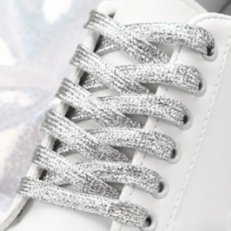 8mm Thick Tennis Elastic Laces for Sports Shoes