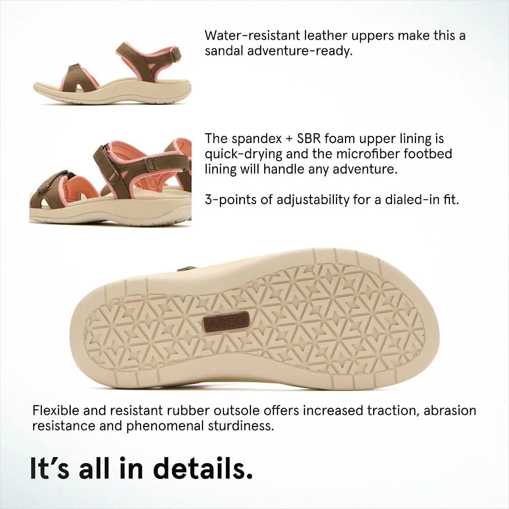 ABEO Goleta Superior Arch & Heel Support Sandal