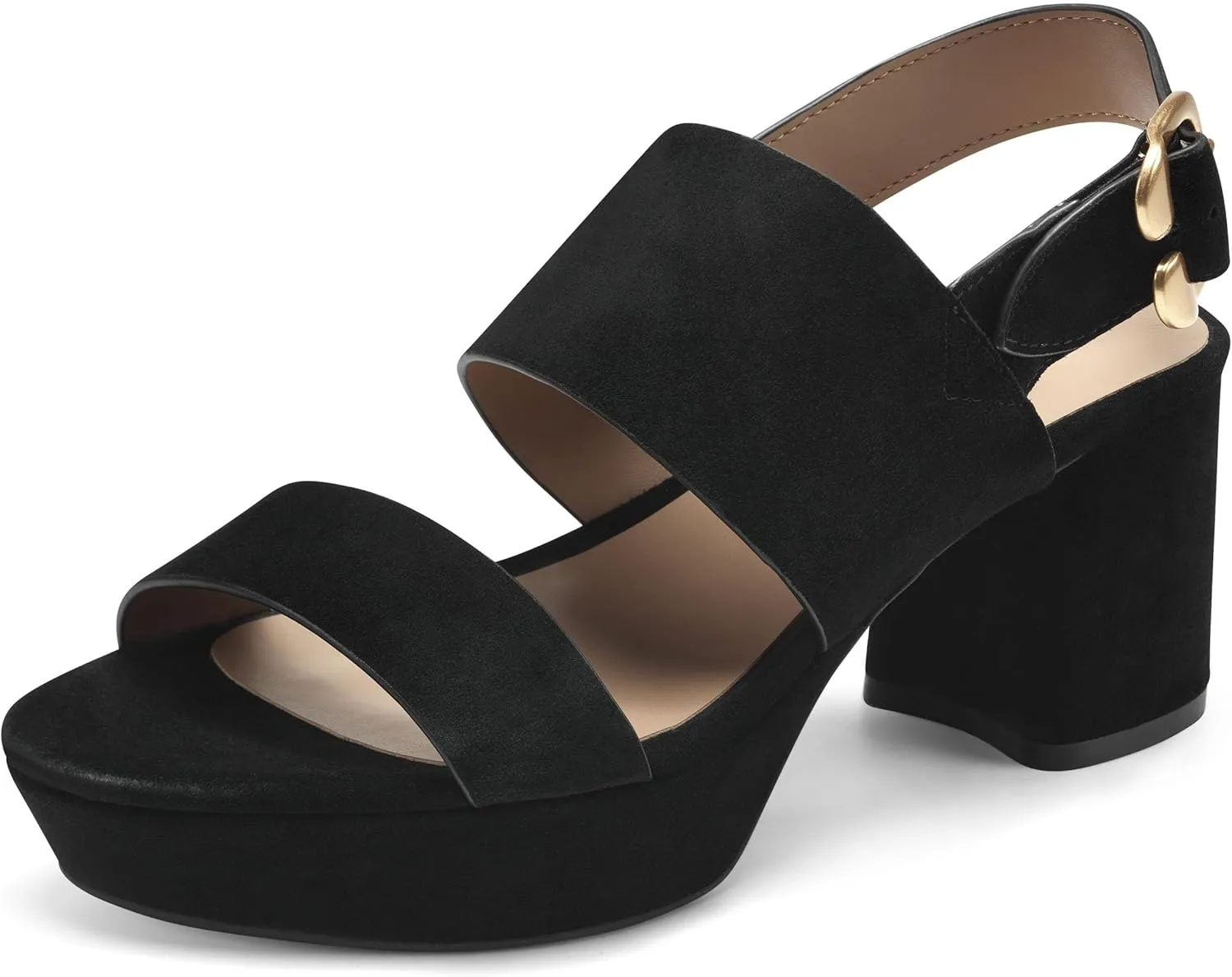 Aerosoles Women's Camera Platform Heeled Sandal