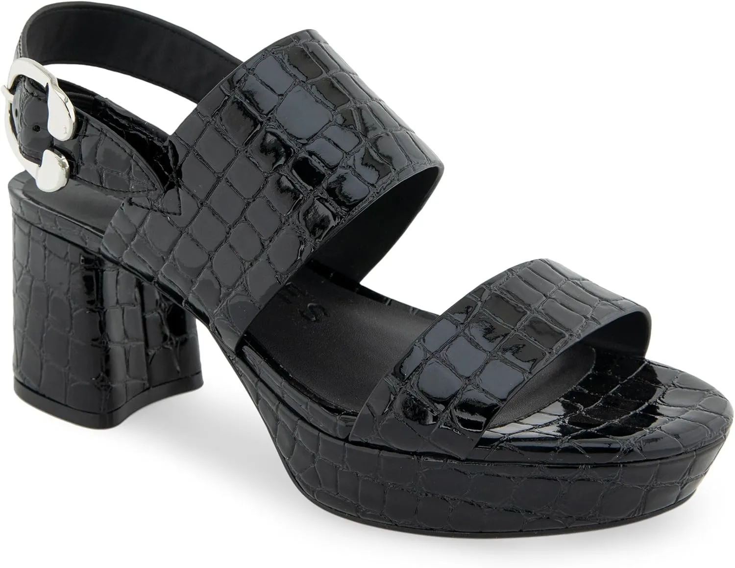 Aerosoles Women's Camera Platform Heeled Sandal