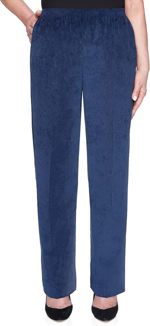 Alfred Dunner Women's Classic Corduroy Pull-on Short Length Pant