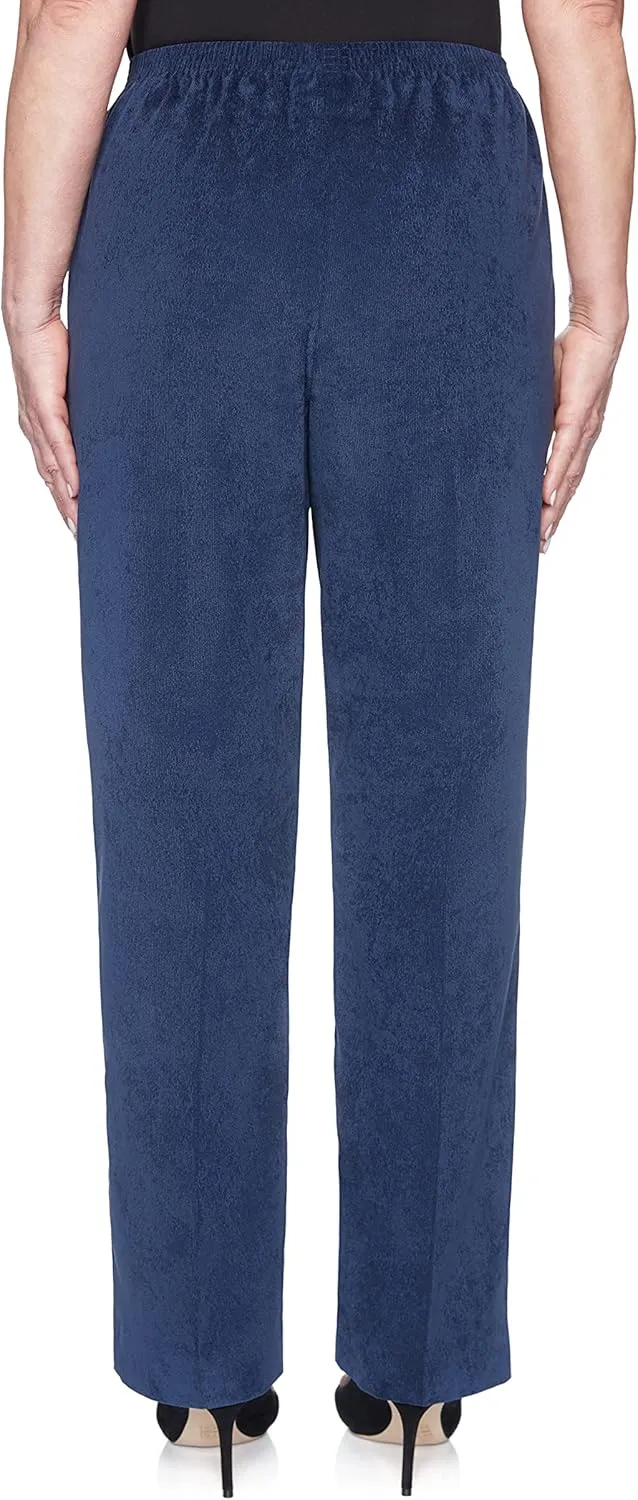 Alfred Dunner Women's Classic Corduroy Pull-on Short Length Pant