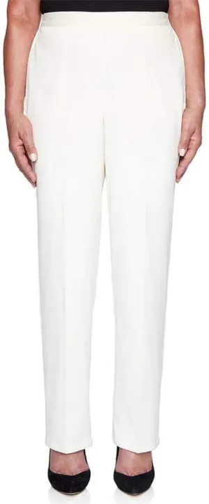Alfred Dunner Women's First Frost 16 Wale Corduroy Pants - Short Length