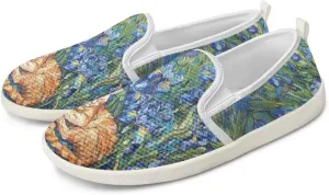 Animal Print Running Shoes | Flats for Women | Tennis Shoes | Slip Resistant Work Shoes
