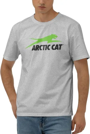 Arctic Cat Logo T-Shirt Men's Classic Basic Homecoming Basic Spring Short Sleeve Tops