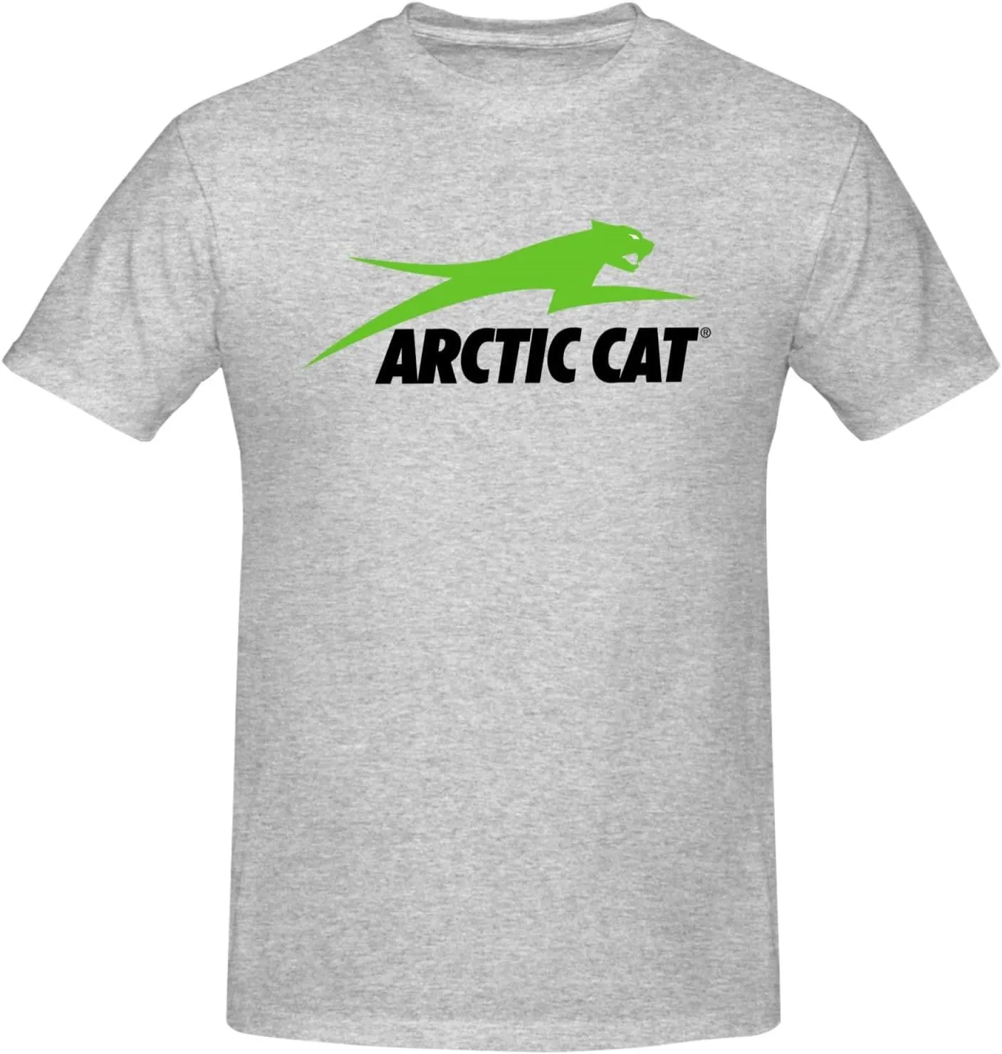 Arctic Cat Logo T-Shirt Men's Classic Basic Homecoming Basic Spring Short Sleeve Tops