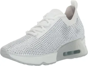 ASH Women's Lucky Strass Fashion Sneaker with Jeweled Knit Upper & Cushioned Sole for Comfort & Style