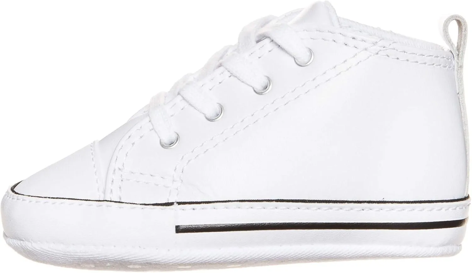 Baby-Boy's First Star Leather High Top Sneaker