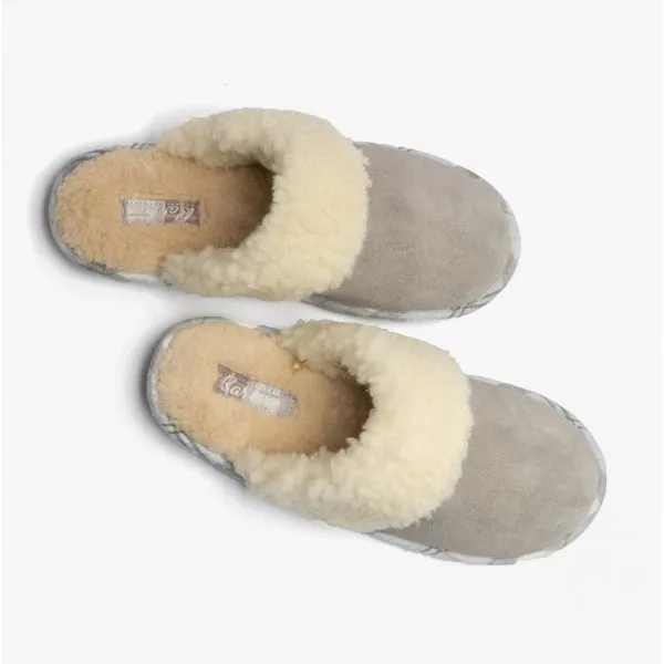 Barbour LYDIA Womens Mule Slippers Grey