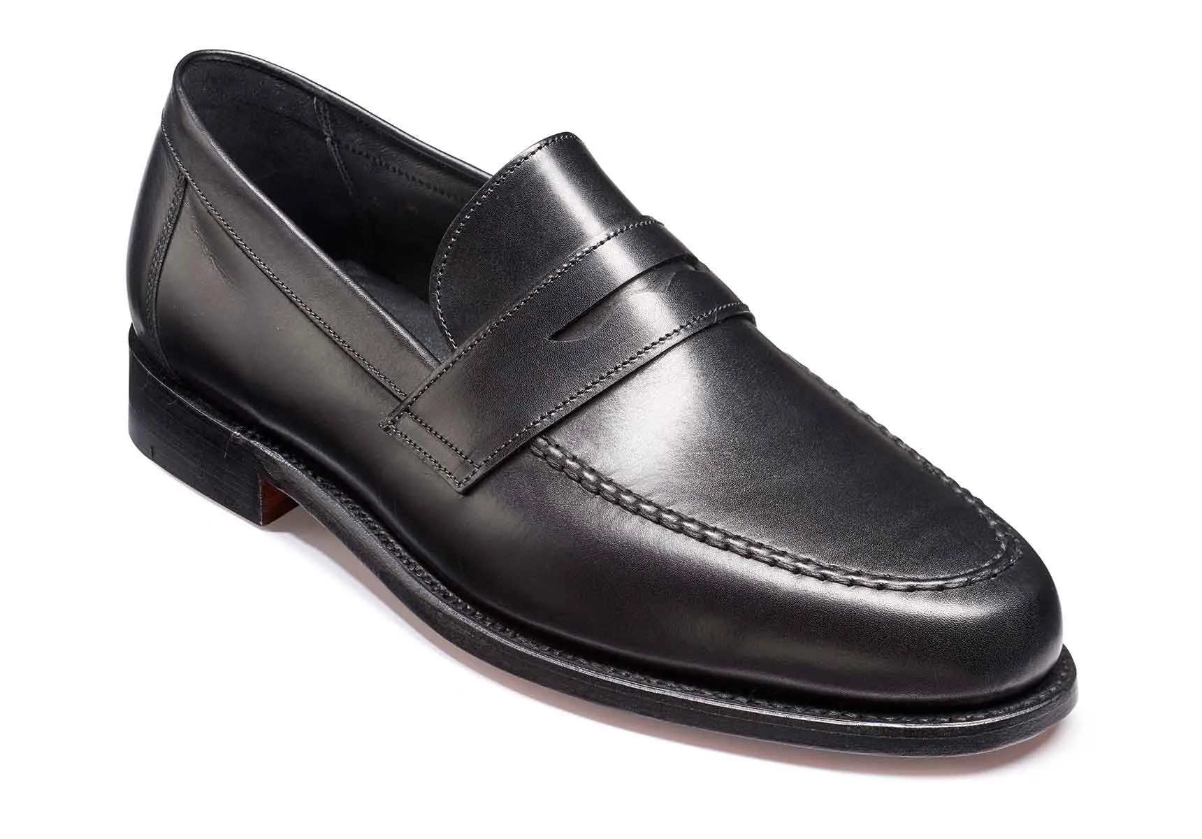 Barker Jevington - Black Calf - 10 F