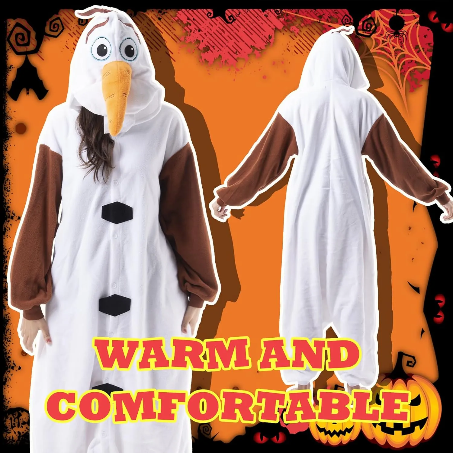 Beauty Shine Unisex Adult Onesie One Piece Pajamas Cosplay Cartoon Costume Halloween Christmas Sleepwear Jumpsuit Homewear