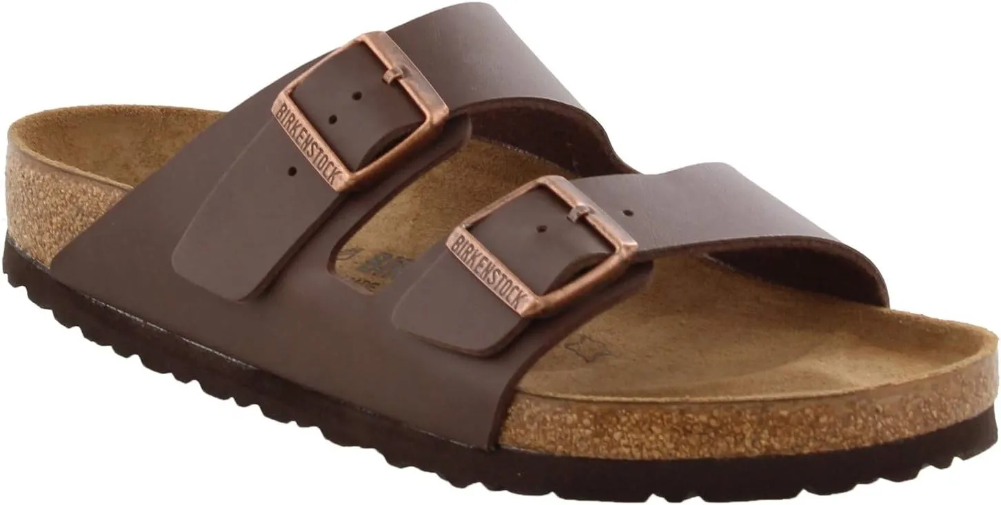 Birkenstock Arizona Unisex Leather Sandal Men's 10-10.5, Women's 12-12.5 Regular