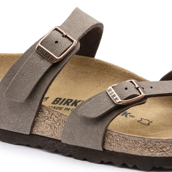 BIRKENSTOCK MAYARI - LDS TOE-LOOP MULE - BROWN NUB