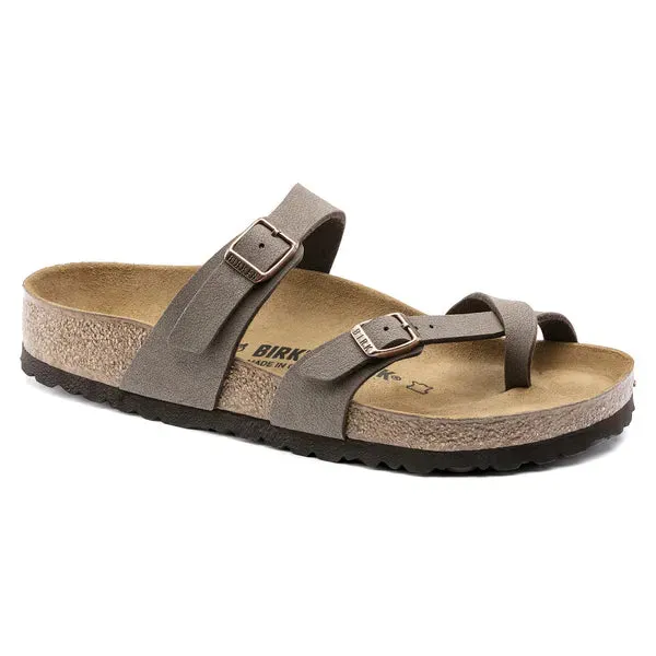 BIRKENSTOCK MAYARI - LDS TOE-LOOP MULE - BROWN NUB