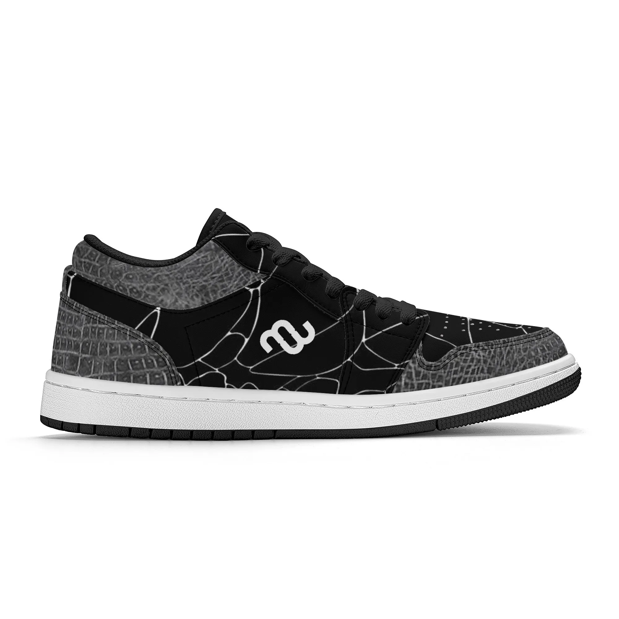Black Money Gator Bushae Skin Economical Top Low Unisex Skateboard Last-minute opportunity SF_S40 Sneakers -