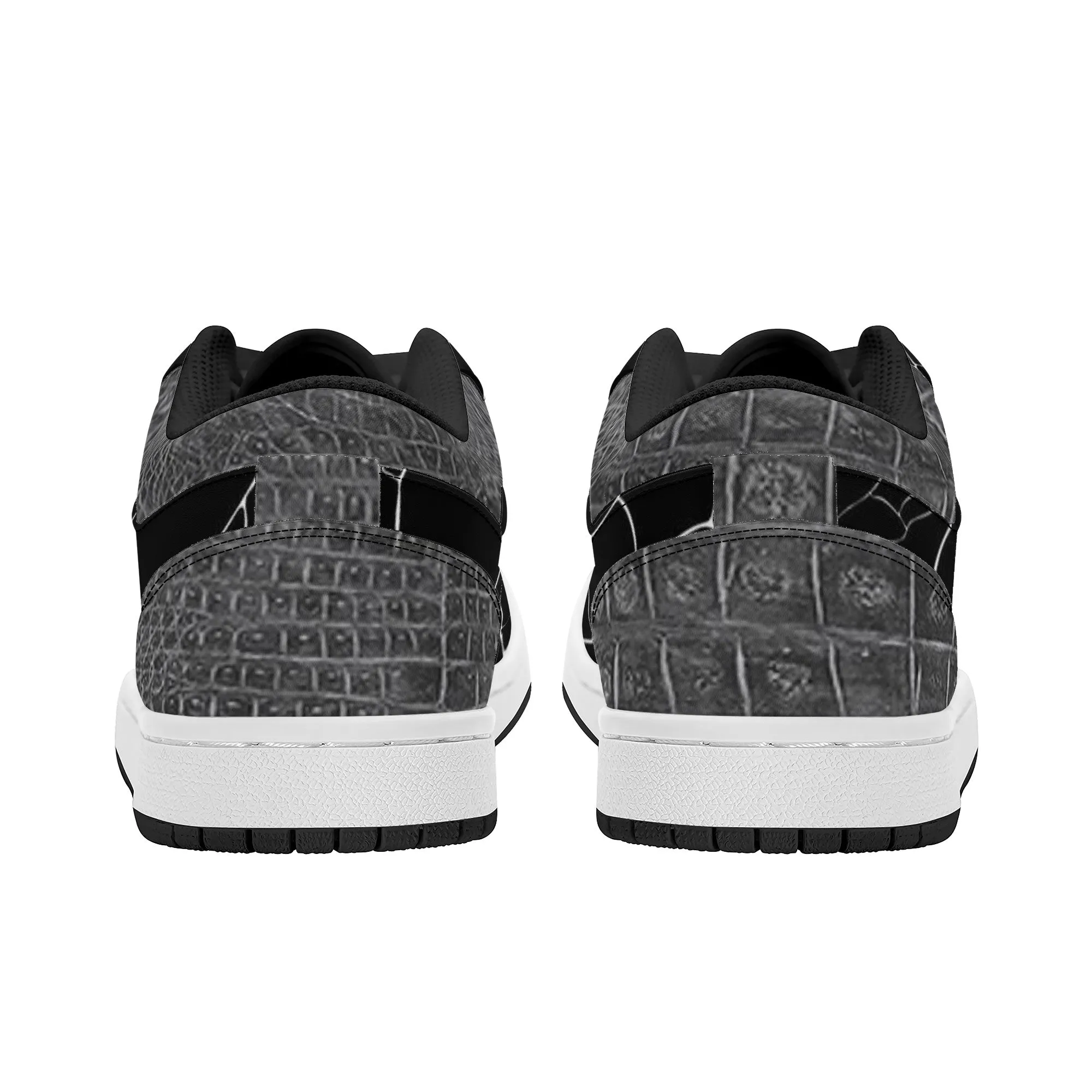 Black Money Gator Bushae Skin Economical Top Low Unisex Skateboard Last-minute opportunity SF_S40 Sneakers -