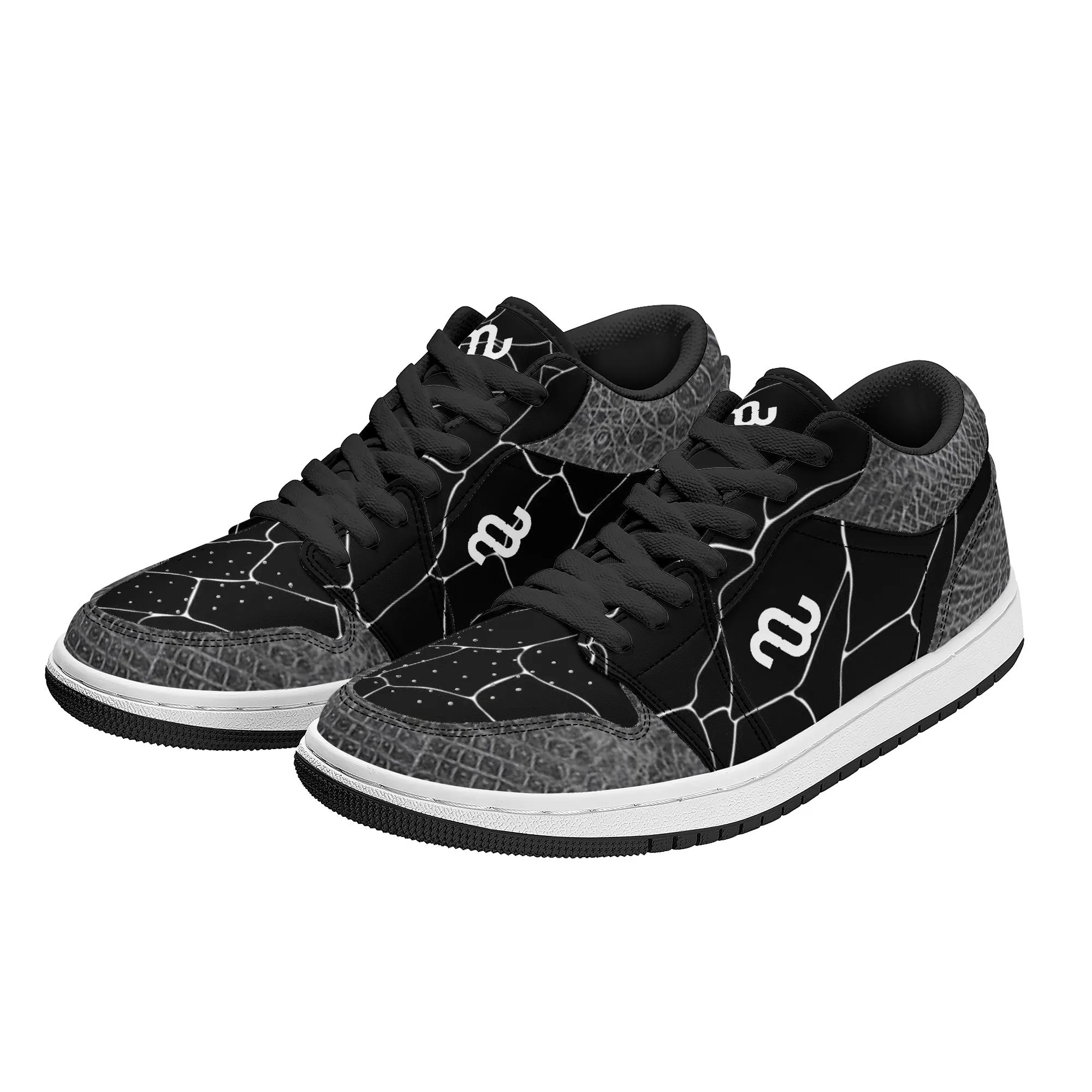 Black Money Gator Bushae Skin Economical Top Low Unisex Skateboard Last-minute opportunity SF_S40 Sneakers -