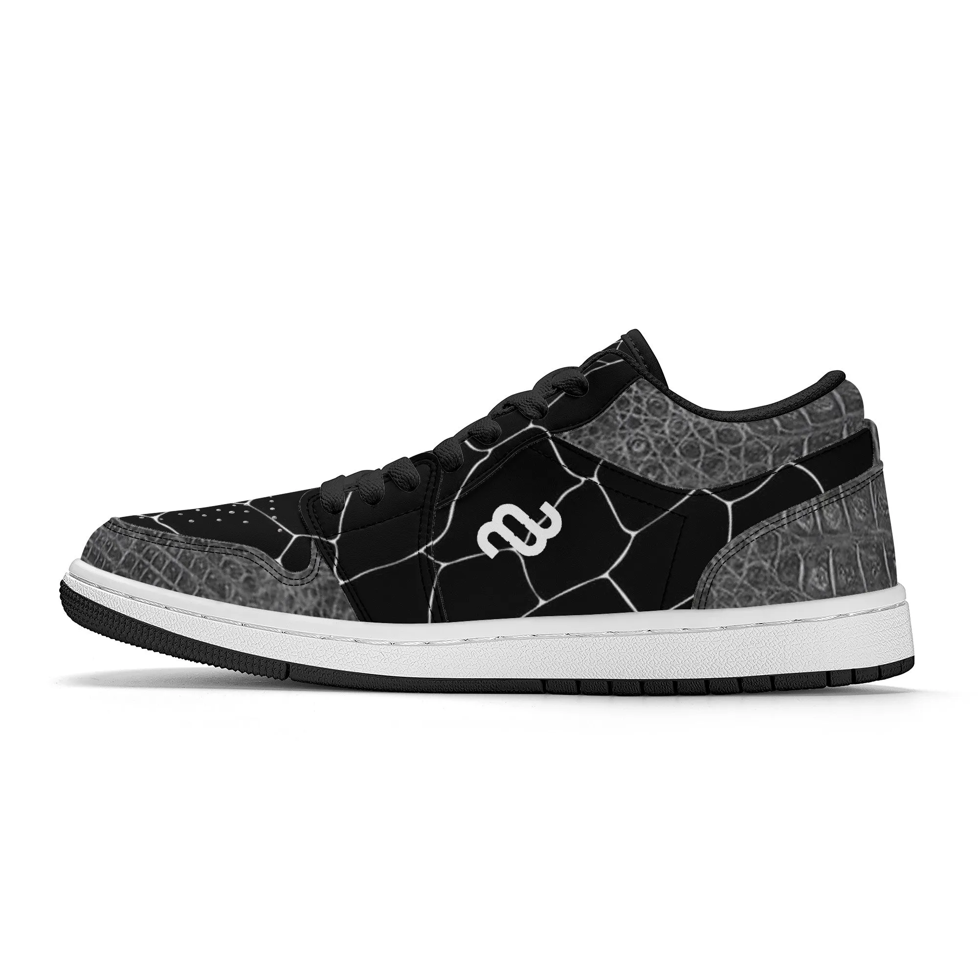 Black Money Gator Bushae Skin Economical Top Low Unisex Skateboard Last-minute opportunity SF_S40 Sneakers -