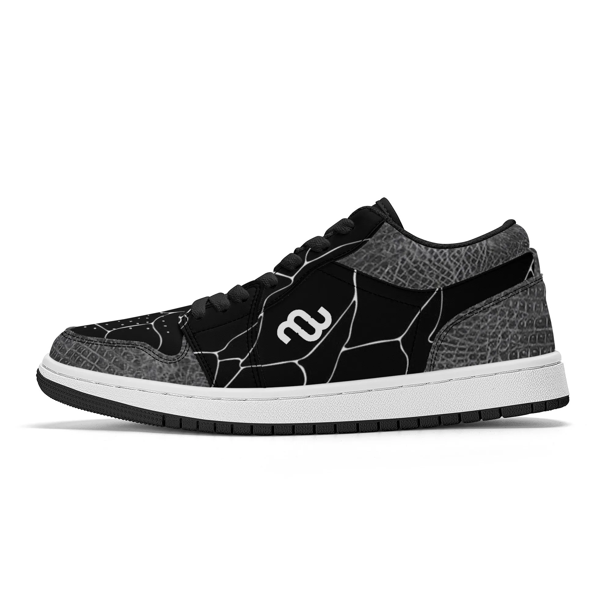 Black Money Gator Bushae Skin Economical Top Low Unisex Skateboard Last-minute opportunity SF_S40 Sneakers -