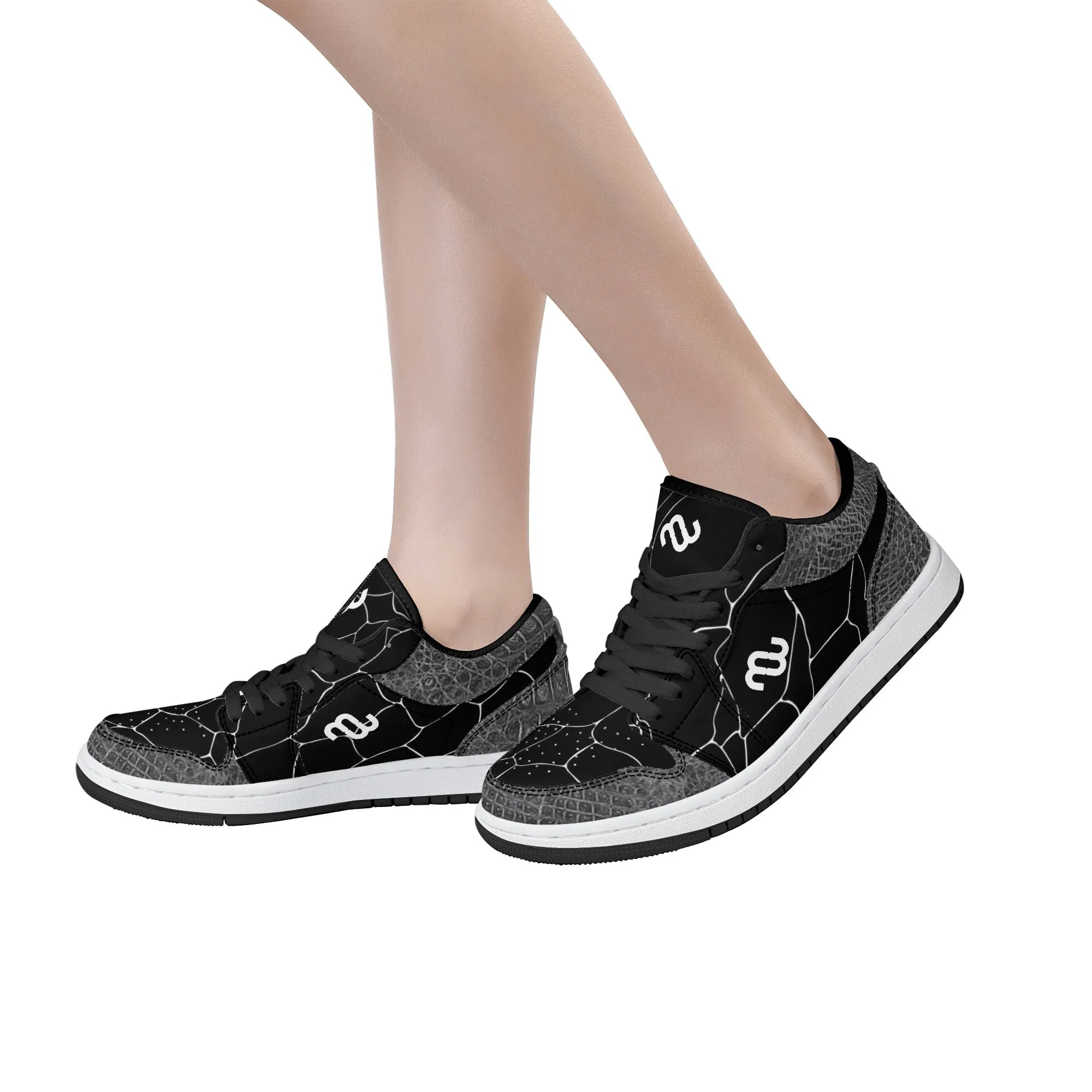Black Money Gator Bushae Skin Economical Top Low Unisex Skateboard Last-minute opportunity SF_S40 Sneakers -