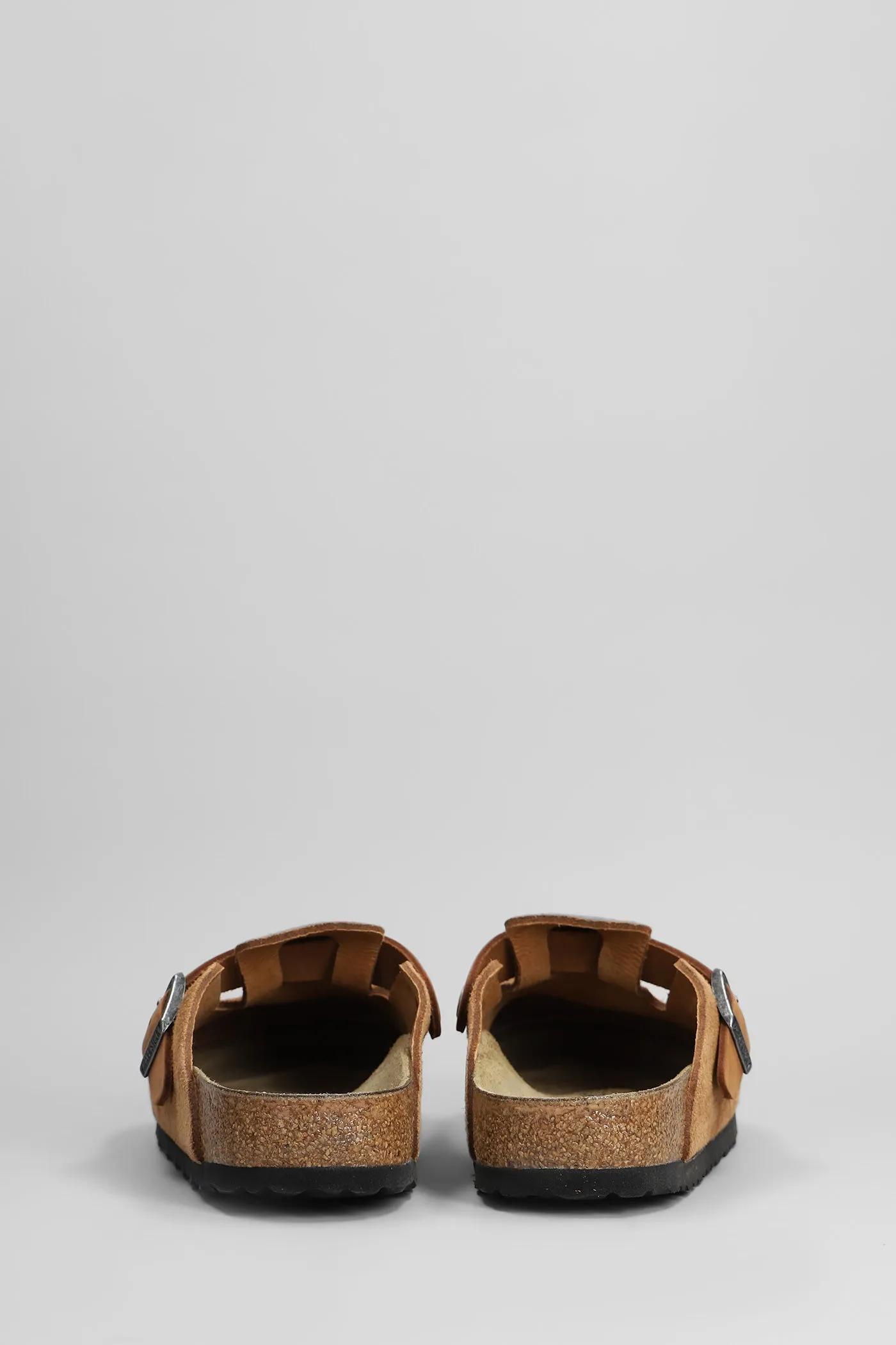 Boston Slipper-Mule in leather color suede