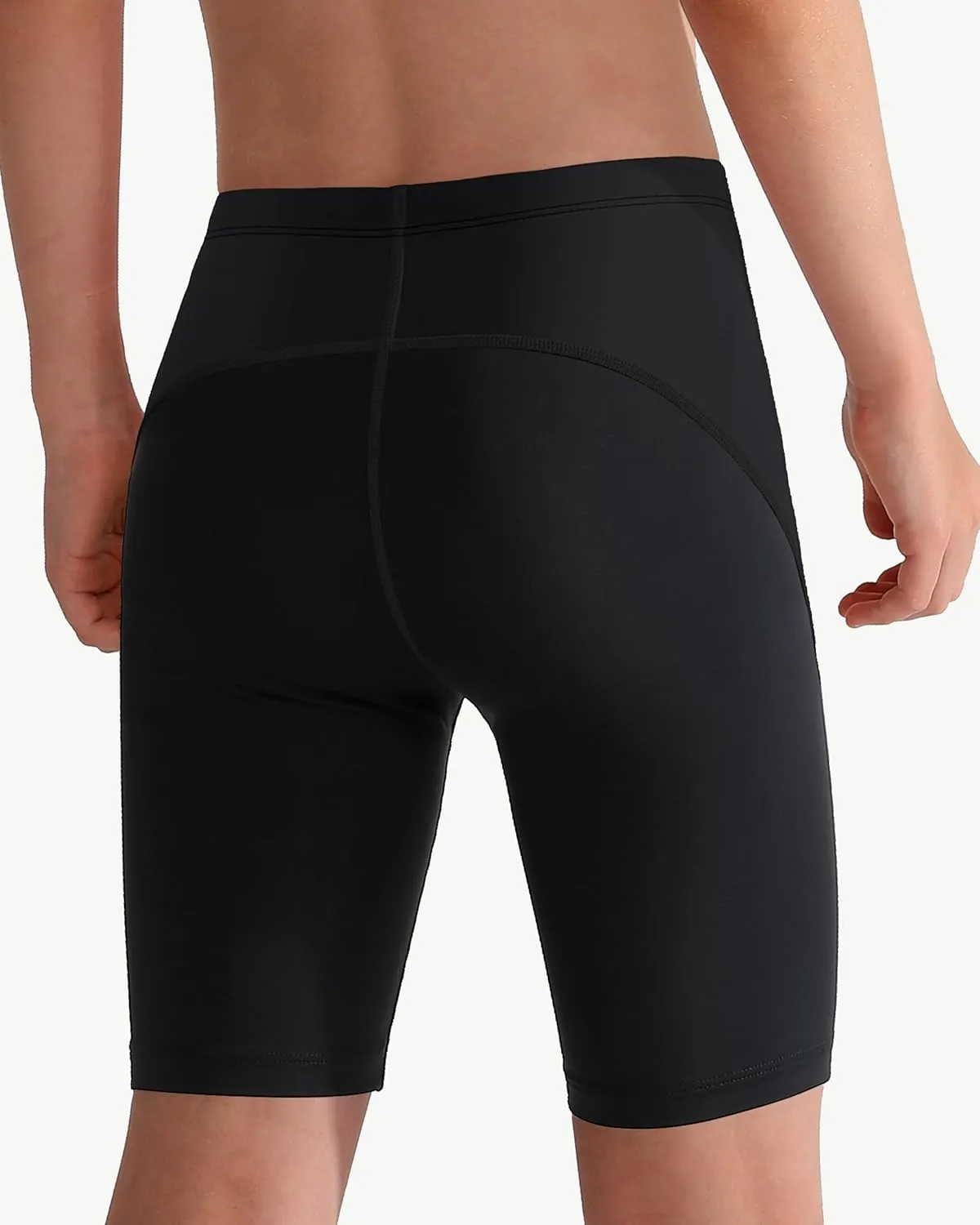 Boys Swim Jammers - Youth Competitive Swim Racing Team Swimming Shorts Swimsuit Trunks Bathing Suit Quick Dry UPF 50 