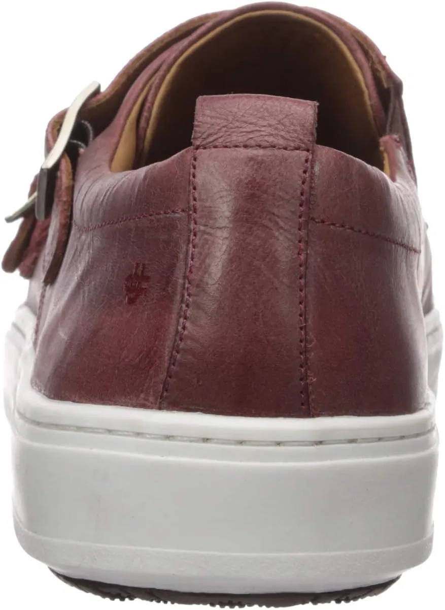 Brothers United Men's Leather Luxury Double Monk Slip on Sneaker Loafer