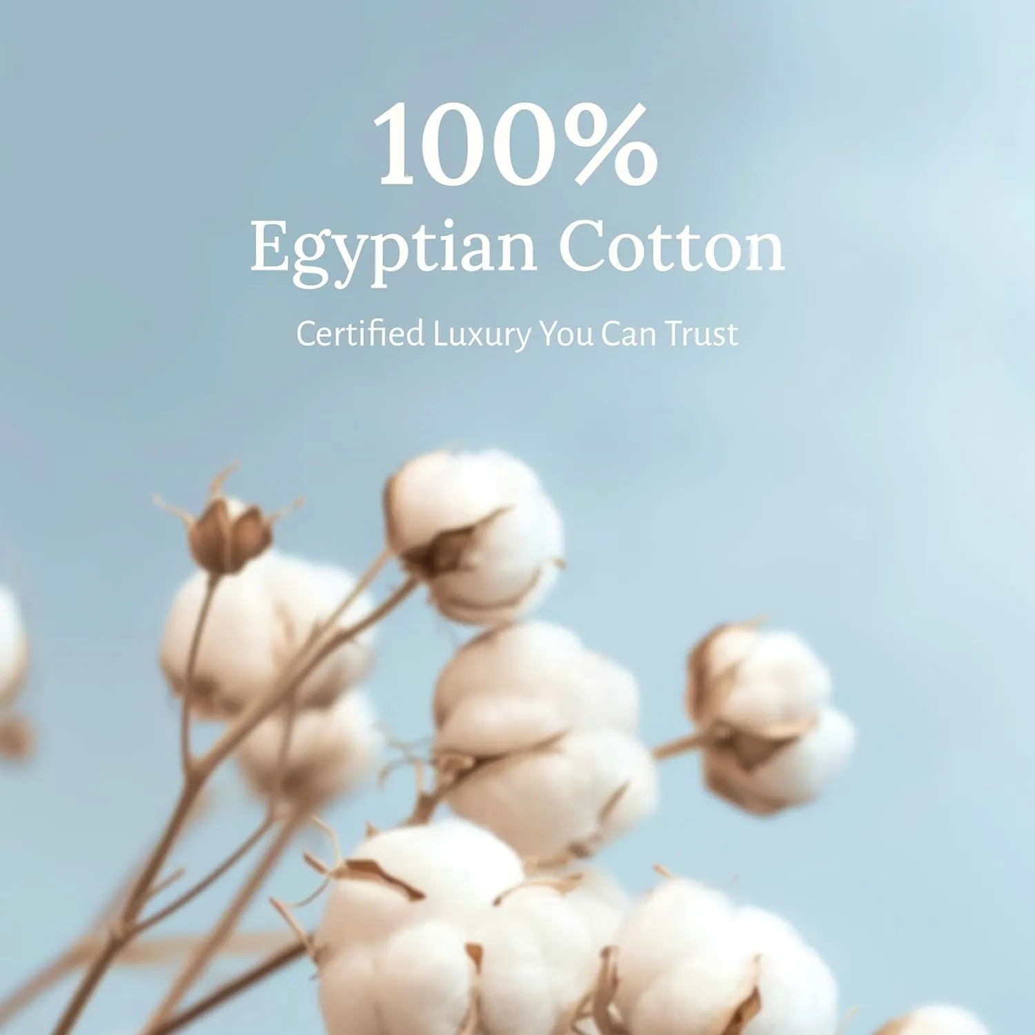 Certified Luxury 100% Pure Egyptian Cotton Cal King Bedding & Pillowcases Set, Deep Pocket Sateen Cooling Sheets for Hot Sleepers, California King Blue