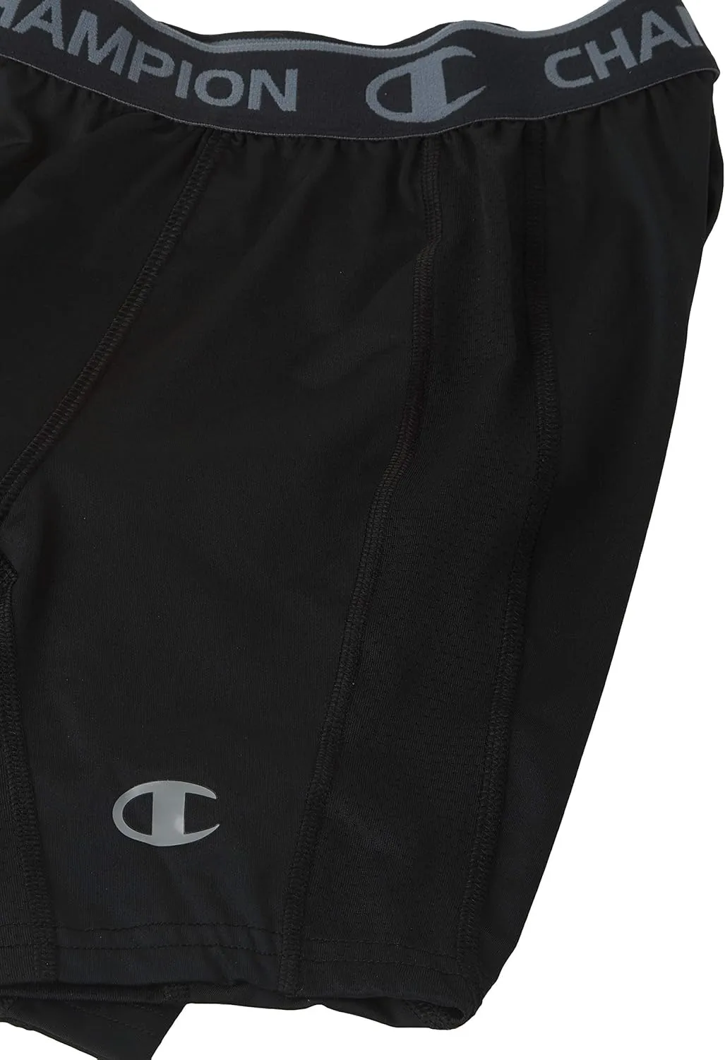 Champion Men's 6" Compression Short, C Logo