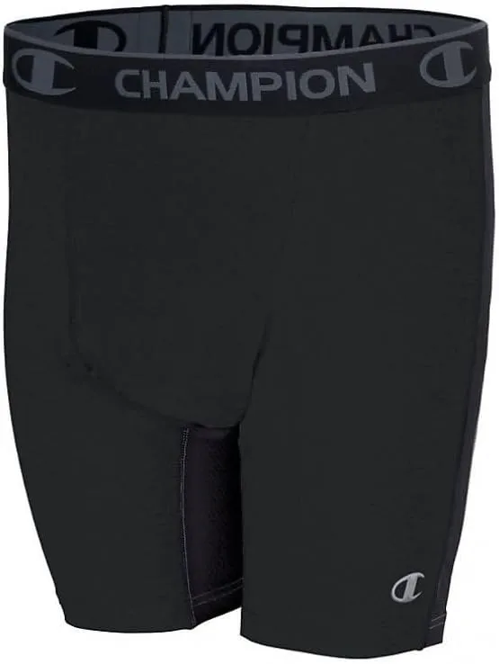 Champion Men's 6" Compression Short, C Logo