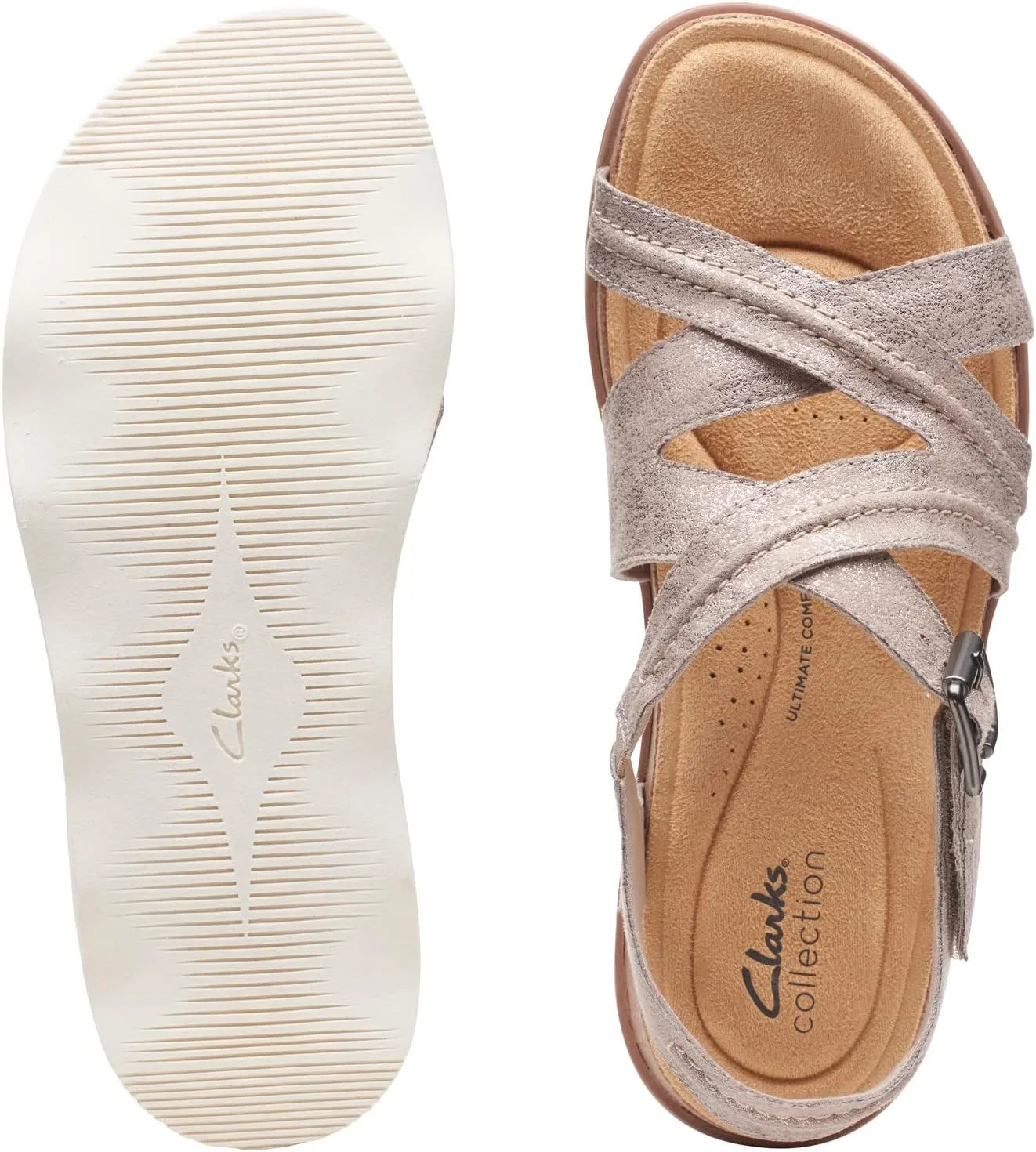 Clarks Women's Brynn Ave Flat Sandal