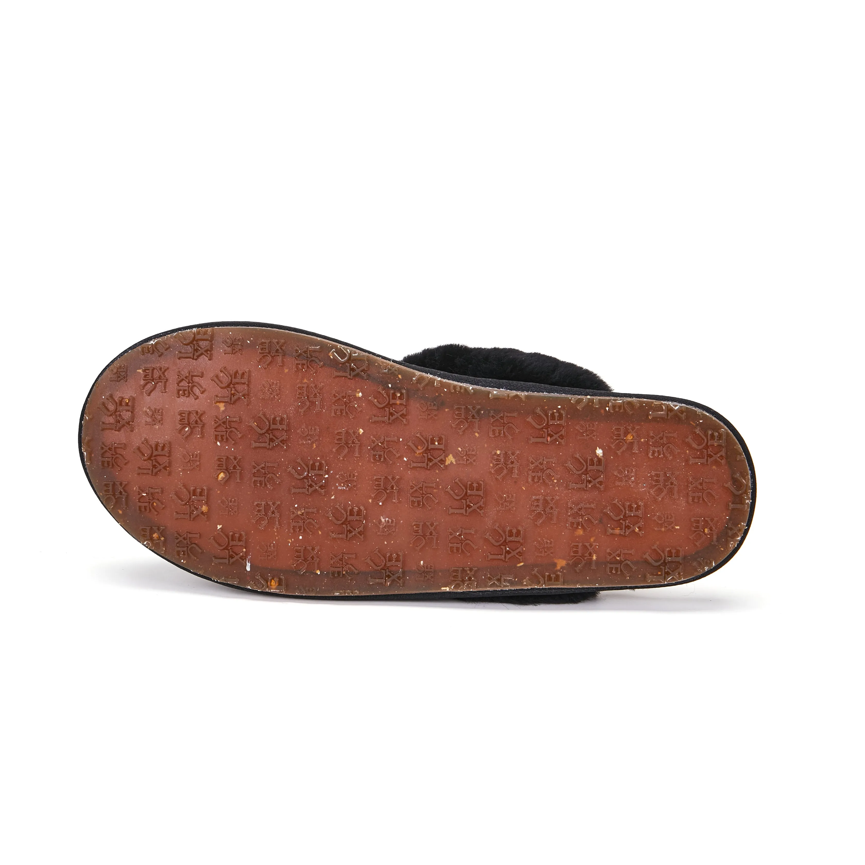 CLOSED MULE BLACK