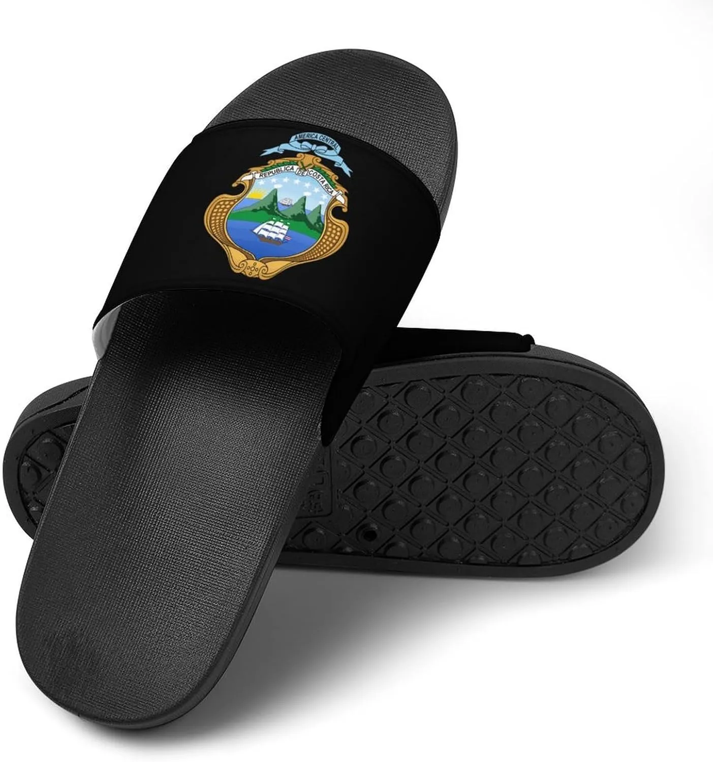 Coat of Arms of Costa House Sandals Non-Slip Bathroom Slippers Beach Summer Shoes for Men Women