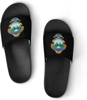 Coat of Arms of Costa House Sandals Non-Slip Bathroom Slippers Beach Summer Shoes for Men Women