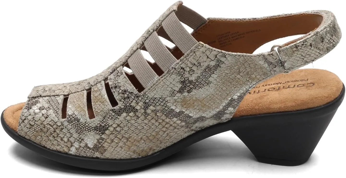 Comfortiva Women's Faye Shoes Heeled Sandal