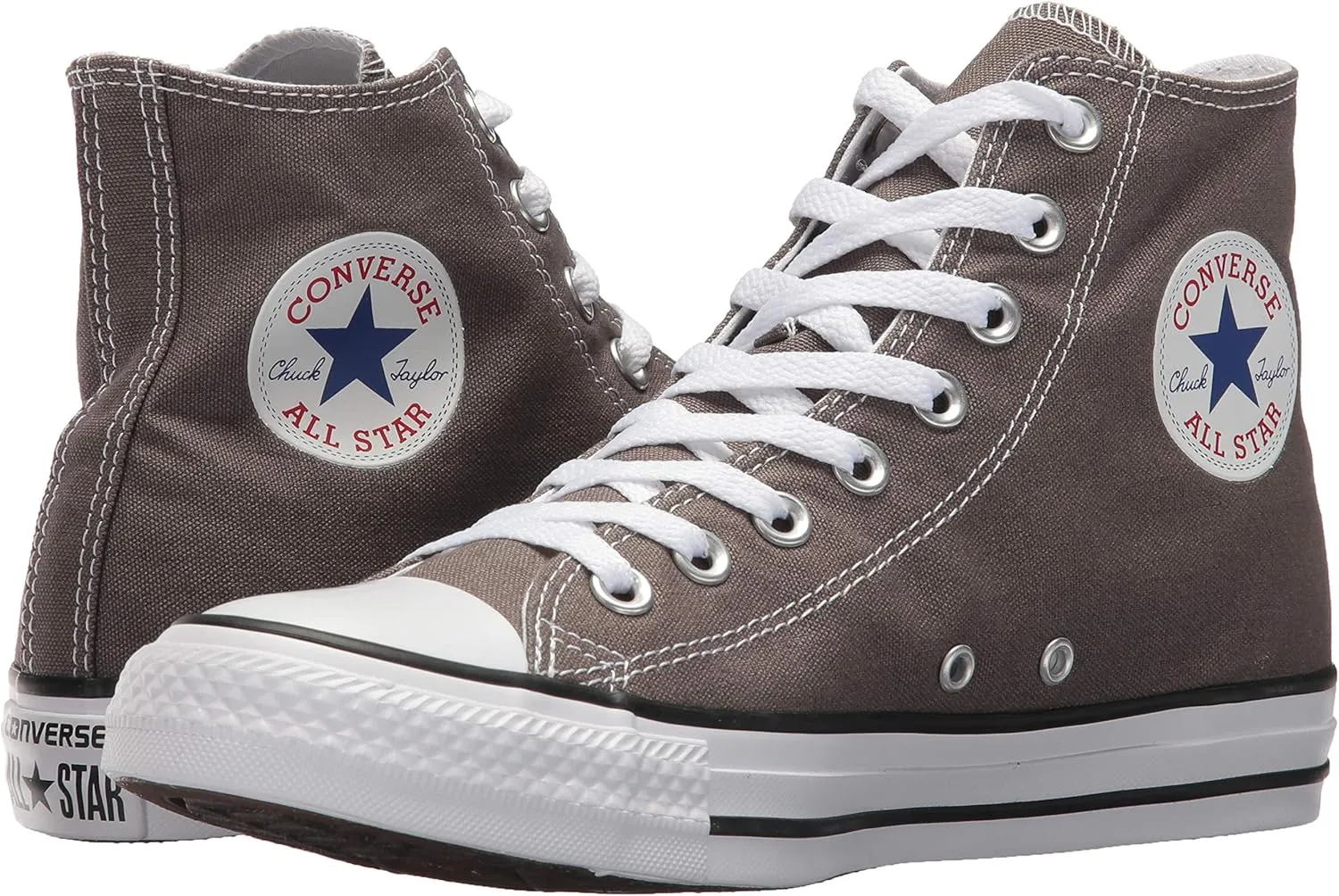 Converse Men's Chucks 1X228 CT AS Slip Charcoal Orange Grey Sneakers