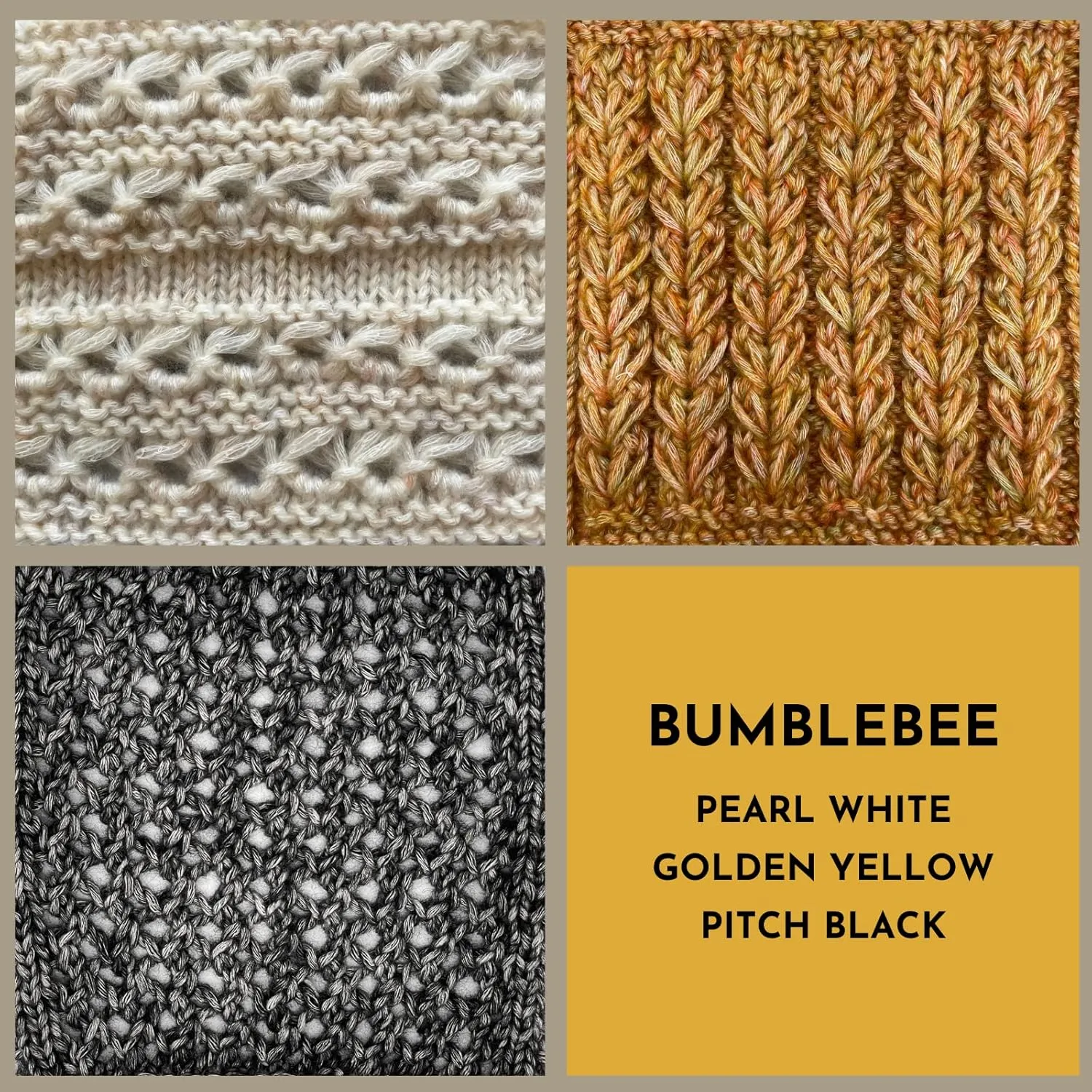 Cotton to The Core Worsted Weight Yarn for Crocheting, 3 Skeins, 654 Yds/300G, Free Patterns - Soft Cotton Yarn for Knitting - #4 Medium Worsted Weight - Bumblebee Pack