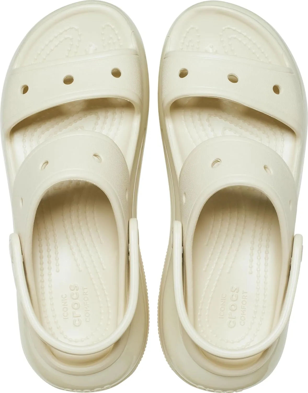 Crocs Women's Classic Mega Crush Sandal Wedge