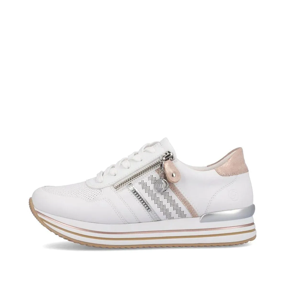 D1318 White Sneakers