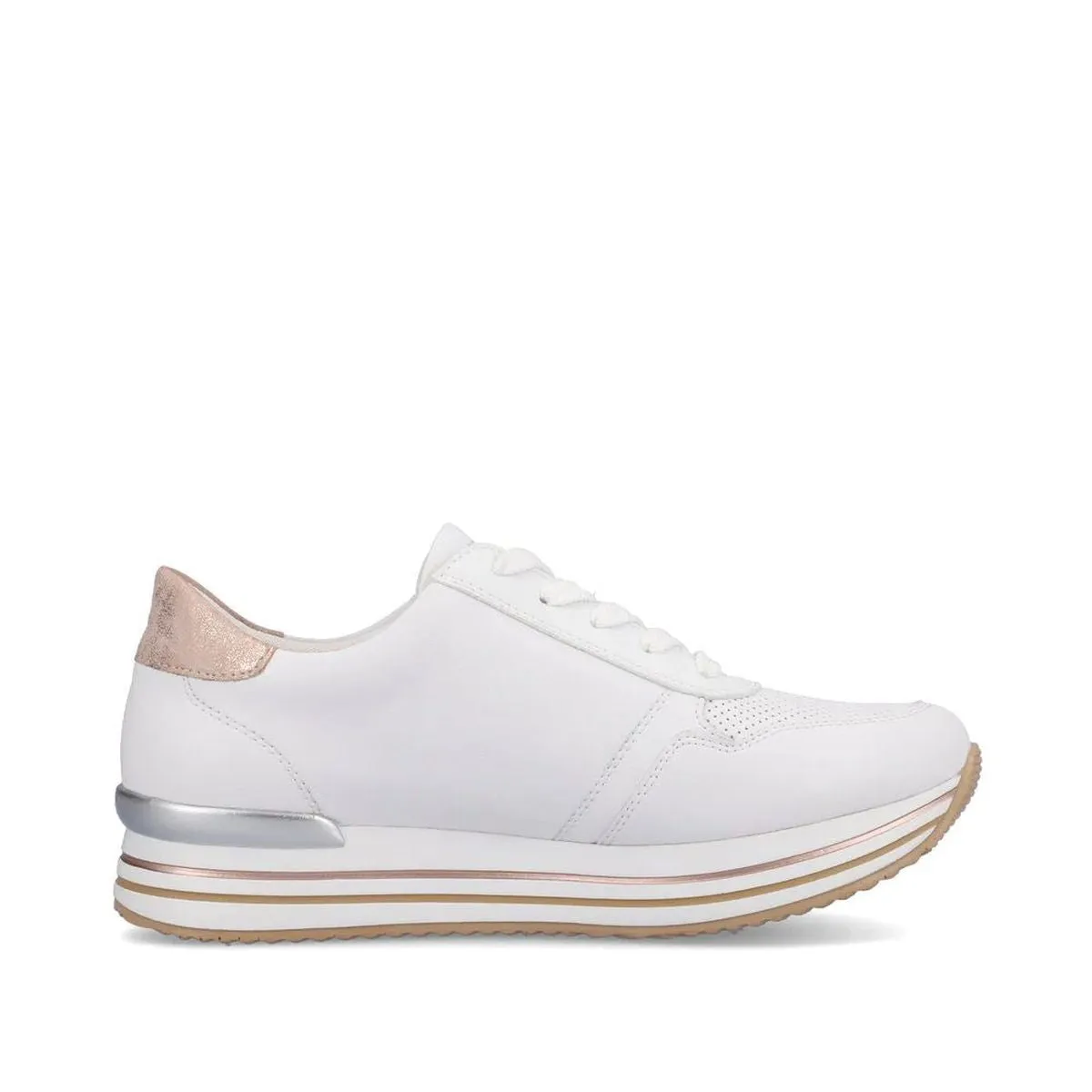 D1318 White Sneakers