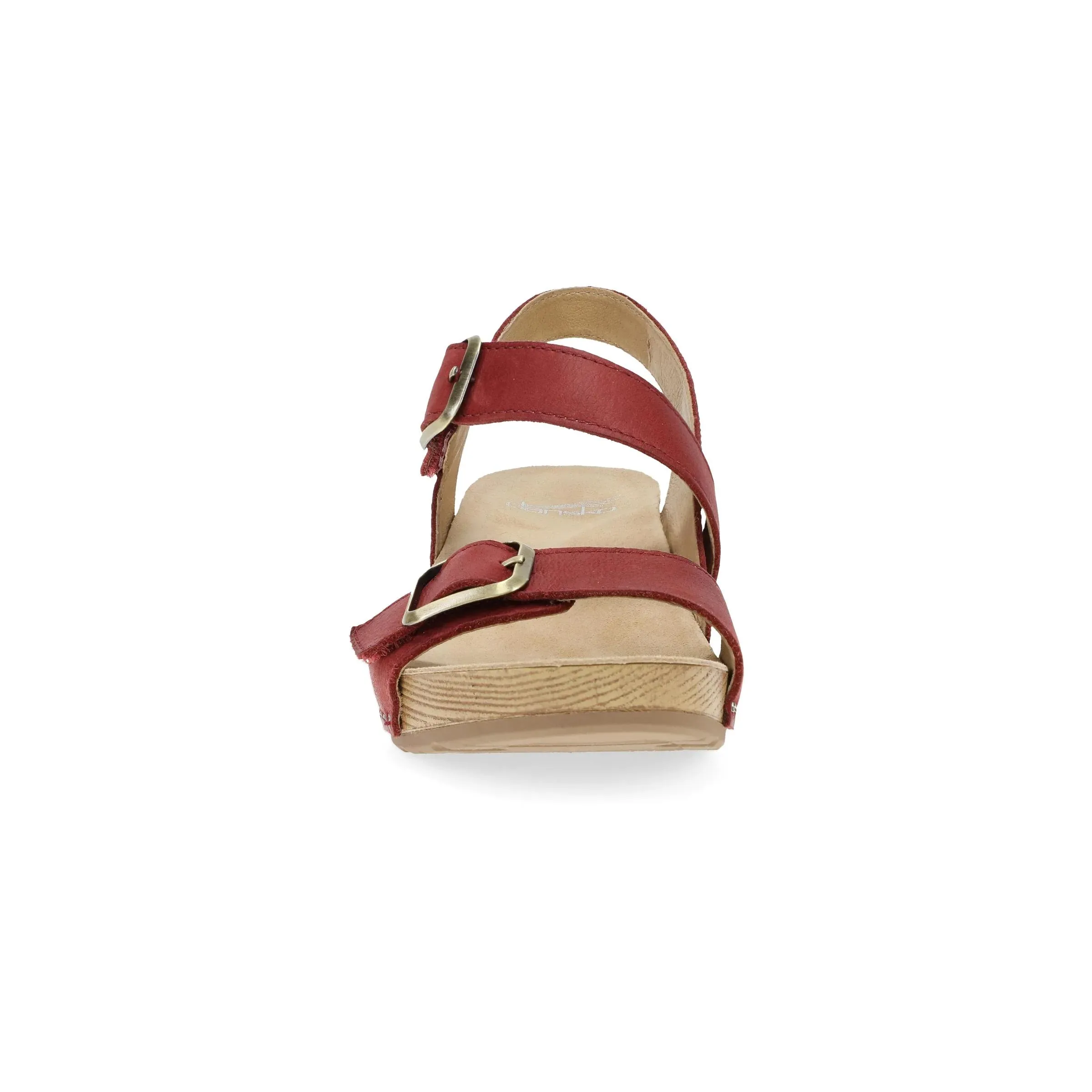 Dansko Women's Trinity Nubuck Sandal - Cayenne Burnished