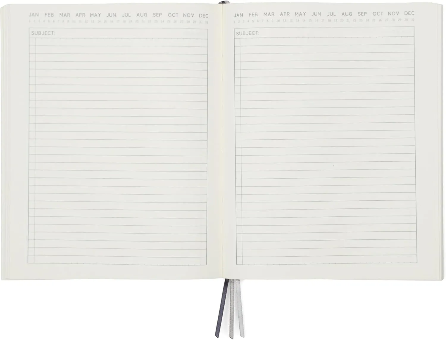 DesignWorks Ink Standard Issue Cobalt and Citron Planner Notebook No. 3 Journal with Lined Pages, Elastic Closure, Pen Holder, and 3 Ribbon Marker for Work, Writing, Journaling - 6.75" x 8.5"